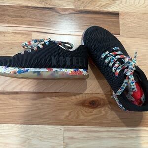 Nobull Kids Black Sneakers with Colorful Accents